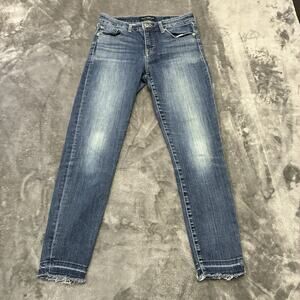 Lucky Brand‎ Jeans Womens 6/28 Blue Ava Skinny Rockstar Bikercore Denim Pants